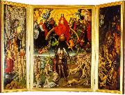 Hans Memling The Last Judgment Triptych oil painting